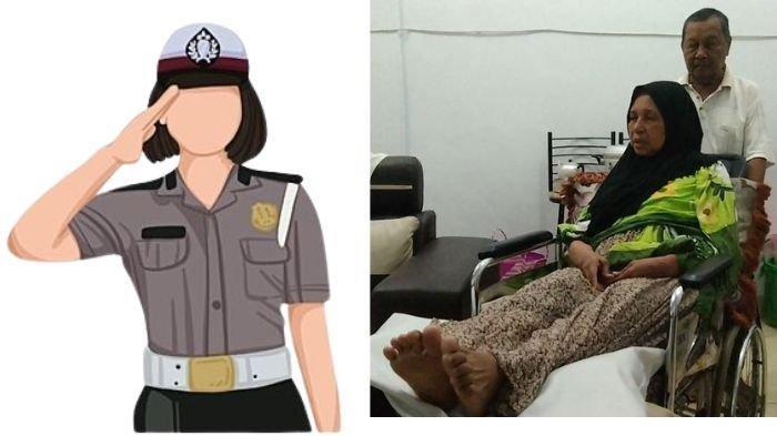 Nenek Arnia dianiaya Polwan hingga otak rusak