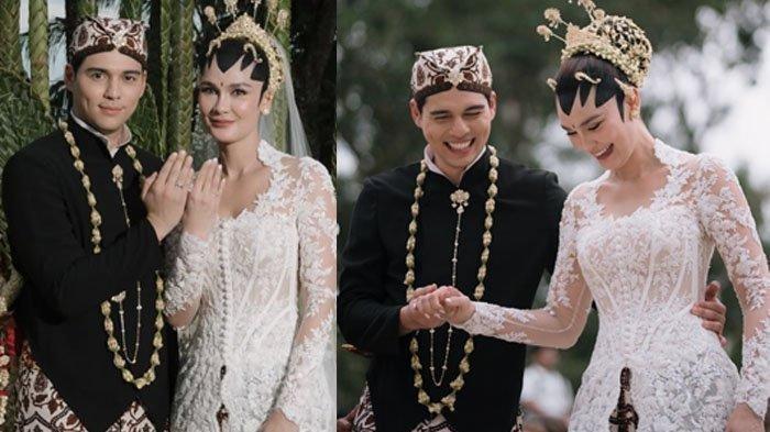 KEBAYA LUNA MAYA - Ada sosok di balik anggunnya busana adat Jawa yang berpadu apik dengan dandanan paes ageng khas Keraton Yogyakarta yang dipilih Luna Maya saat menikah dengan Maxime Bouttier di Bali pada Rabu (7/5/2025) siang. Siapa dia? Simak ulasan berikut ini.  