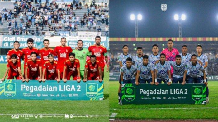 PLAYOFF PROMOSI LIGA 1 - Kolase foto tim Persijap Jepara (kiri) dan PSPS Pekanbaru (kanan) di Pegadaian Liga 2 Musim 2024/2025. Kedua tim ini akan bentrok dalam laga perebutan juara ketiga Liga 2 musim ini dan tiket terakhir promosi ke Liga 1 musim depan.