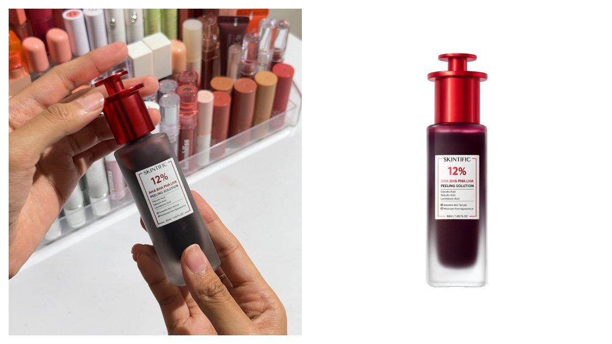 2 SKINTIFIC 12% AHA BHA PHA LHA Peeling Solution