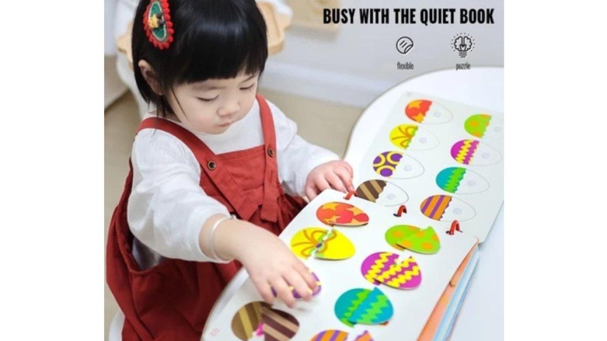 30 Halaman Quiet Book Busy Book