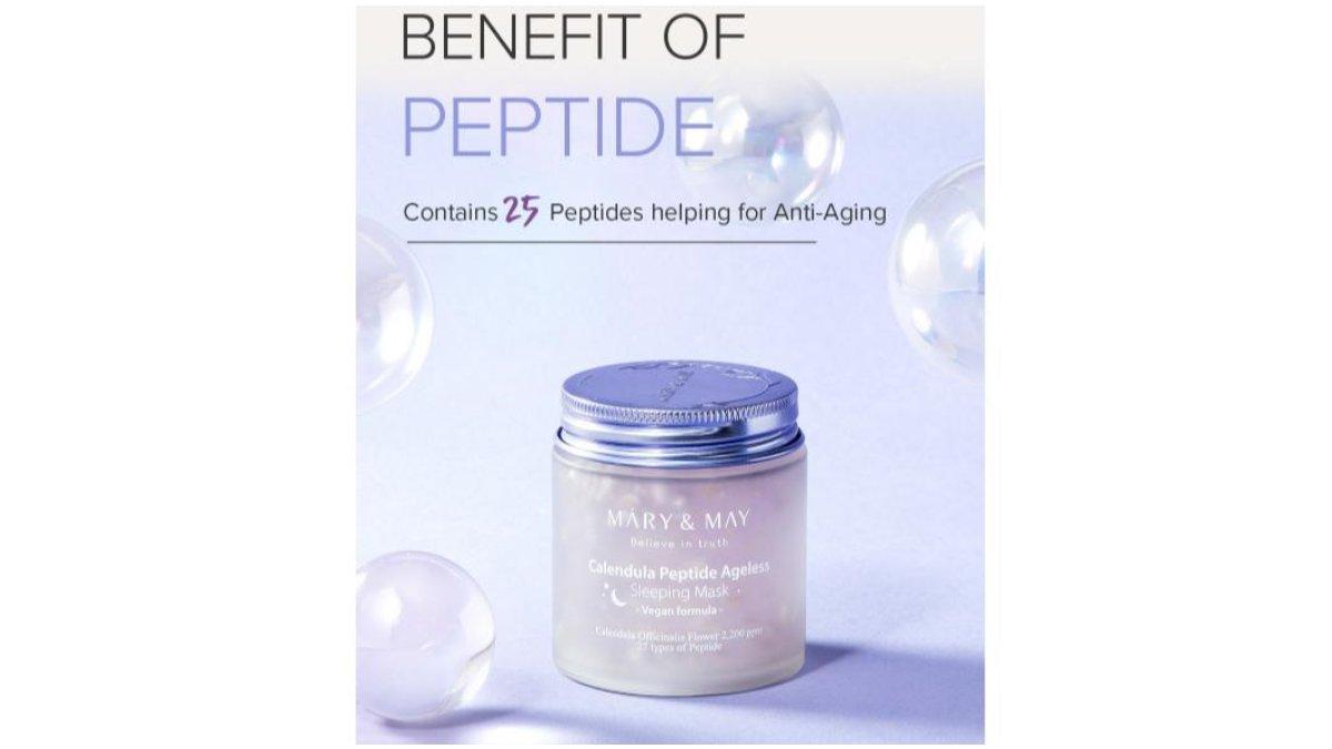 Mary & May Calendula Peptide Ageless Sleeping Mask