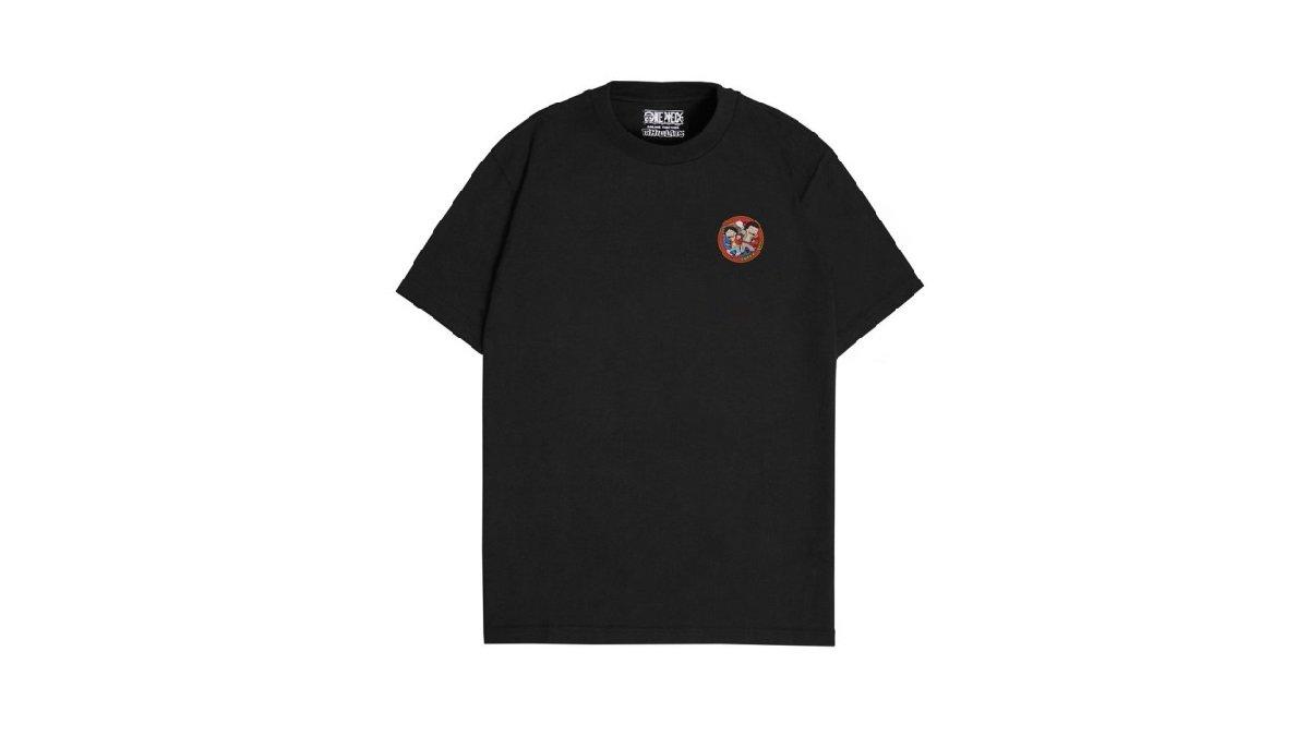 3Second x One Piece x Tahilalats Kaos Pria Lengan Pendek Relaxed Fit Kurohige 760924
