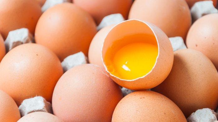Telur yang rusak atau pecah sebaiknya tidak disimpan di dalam kulkas.