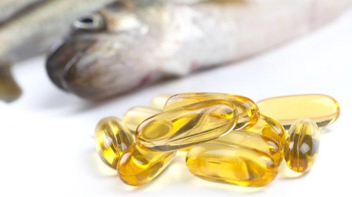 Ilustrasi suplemen dengan kandungan omega 3 