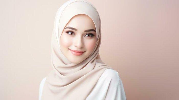 Ilustrasi wajah cerah terawat