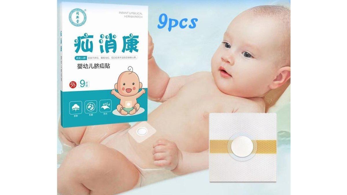 9pcs/set Koyo Herbal Hernia Anak Patch