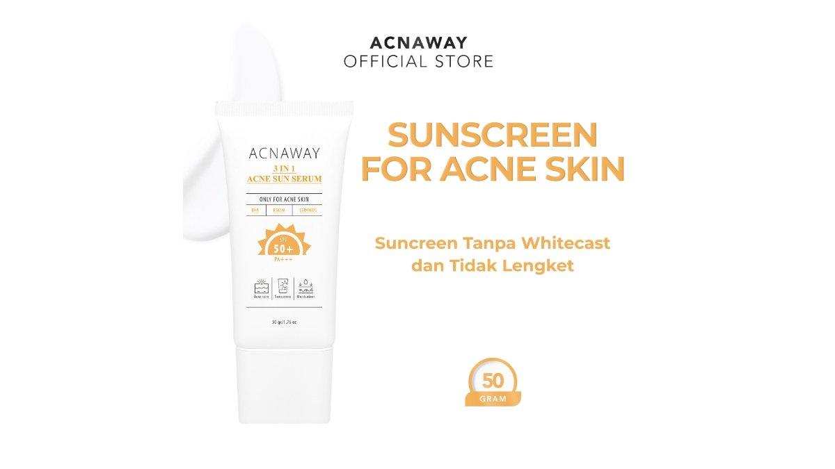 ACNAWAY 3 in 1 Acne Sun Serum Sunscreen