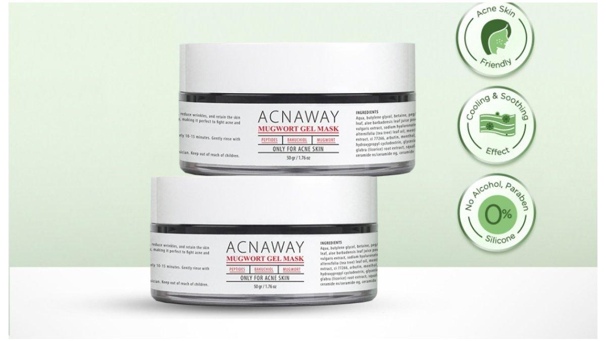 ACNAWAY Advanced Mugwort Gel Mask