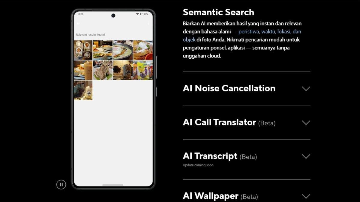 AI Semantic Search ASUS Zenfone 11 Ultra