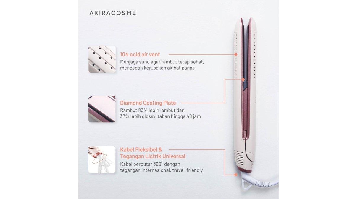 AKIRA COSME V386 Airflow Hair Straightener