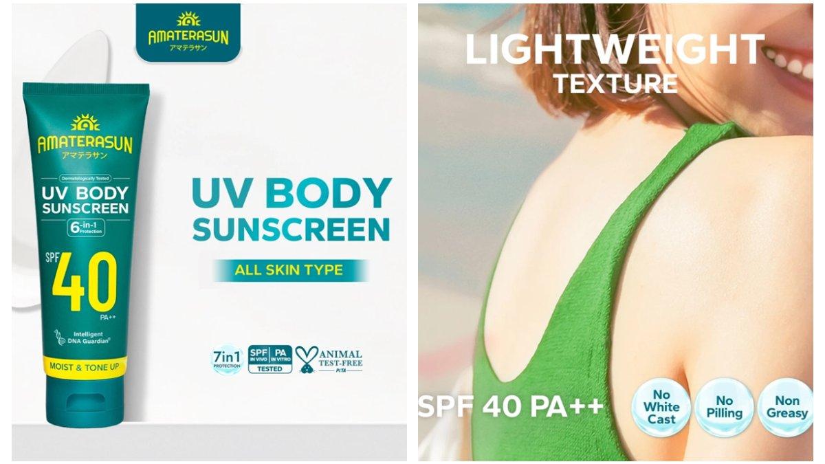 AMATERASUN UV Body Sunscreen SPF 40 PA++