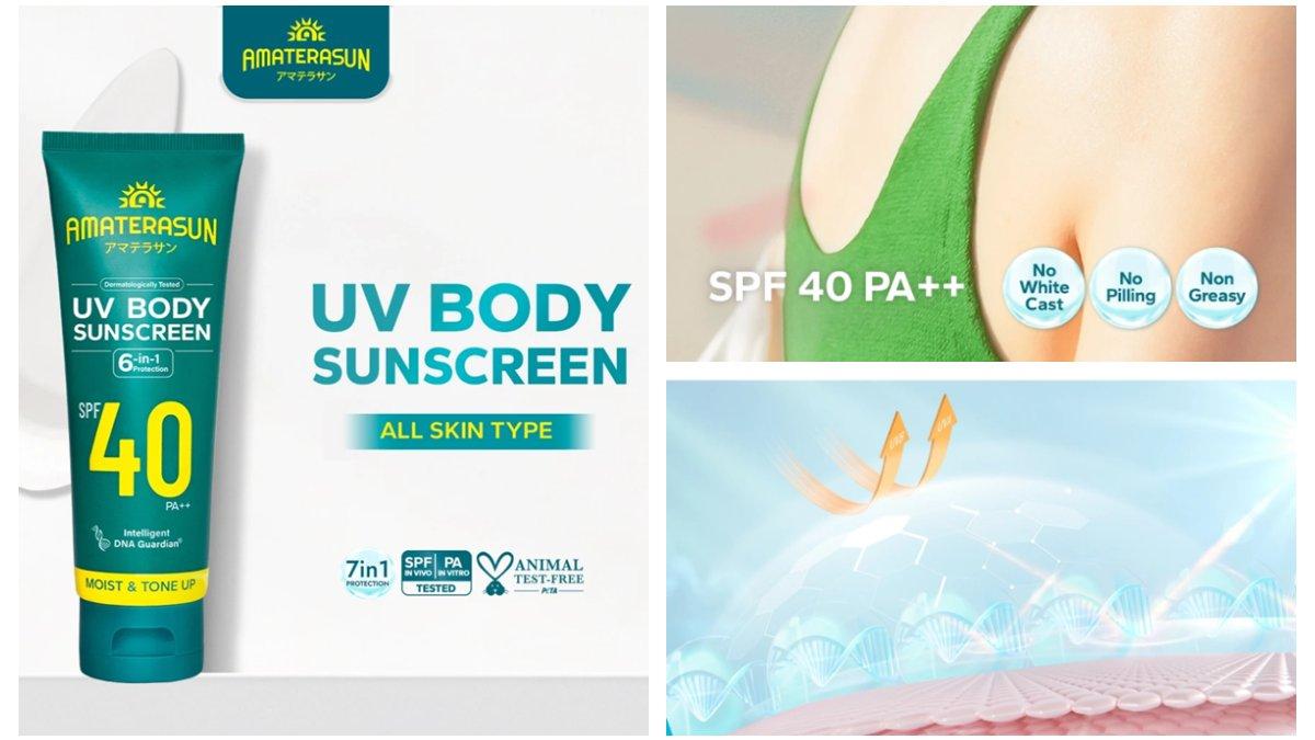  AMATERASUN UV Body Sunscreen SPF 40 PA++ 