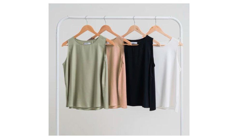 ANSSY - Asa Tank Top - Inner Tanpa Lengan