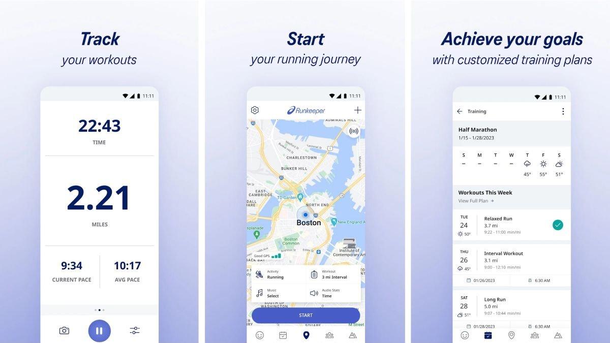 Aplikasi ASICS Runkeeper