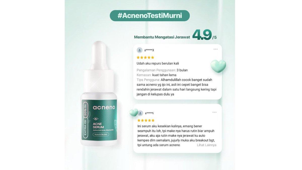 Acneno Acne Serum Extra Calming With 5x Panthenol