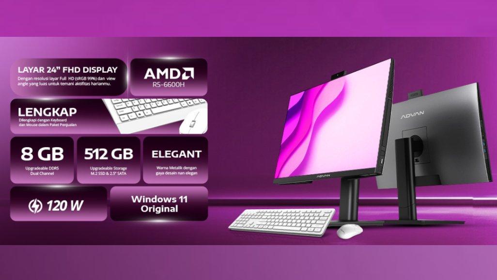 Advan ForceOne: Inovasi All-in-One PC untuk Produktivitas dan Hiburan.