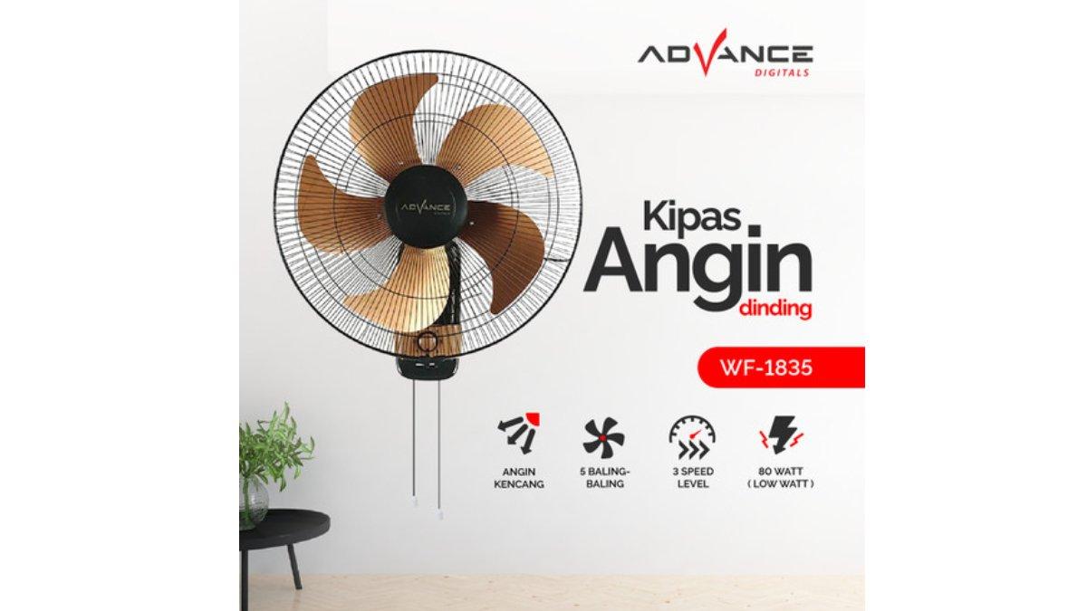Advance WF1835 Kipas Angin Dinding Besi Wall Fan