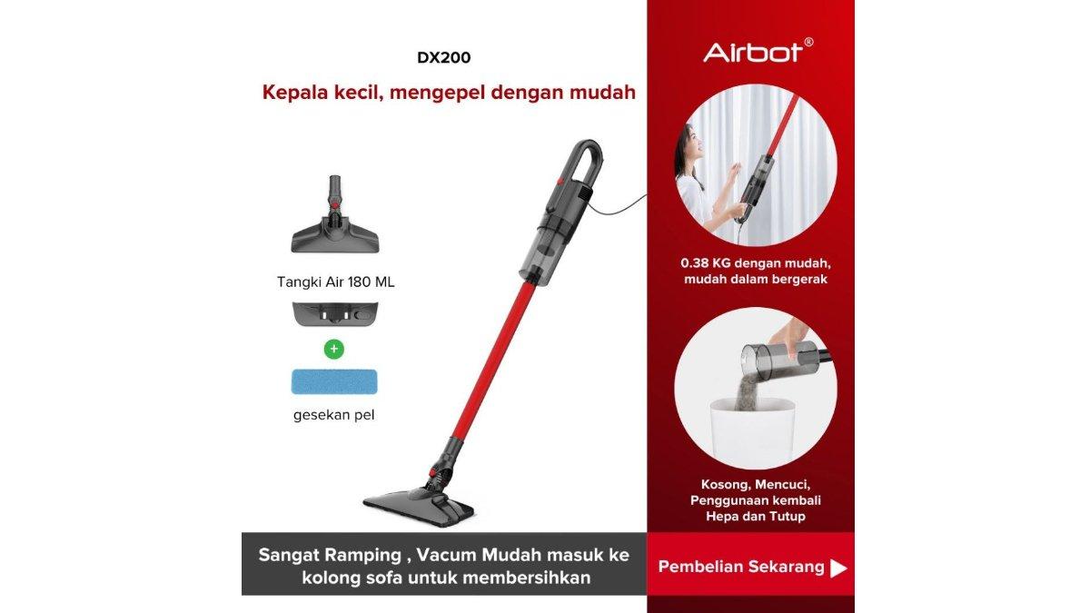 Airbot DX200 Vacuum Cleaner Basah/Kering 
