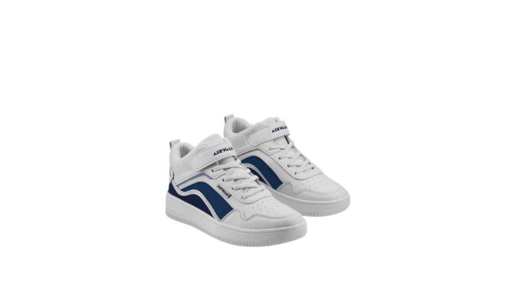 Airwalk Doodle Jr Boys Lifestyle Shoes - White/Navy