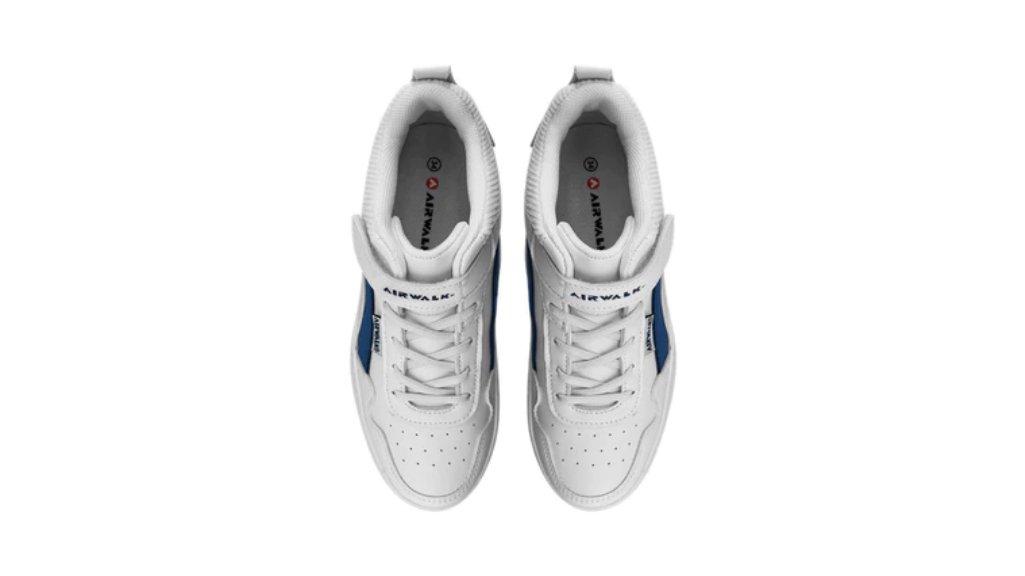 Airwalk Doodle Jr Boys Lifestyle Shoes - White/Navy