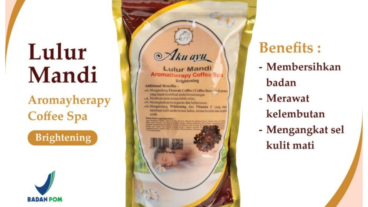 Aku ayu Lulur Mandi Aromatheraphy Coffee Spa Brightening 