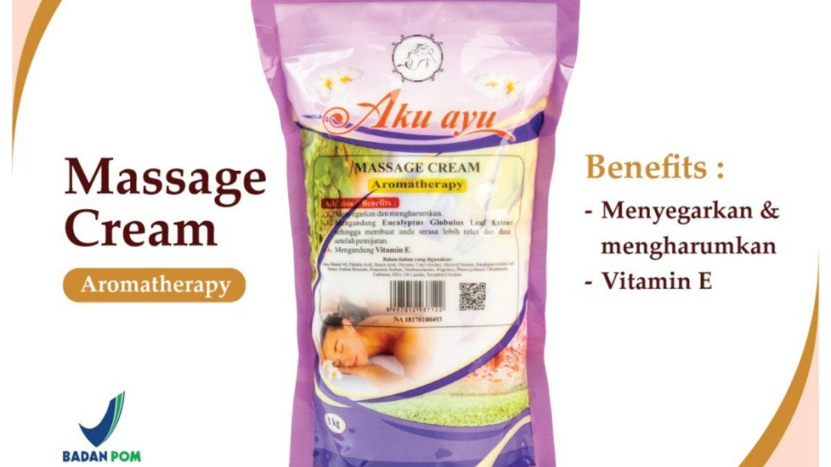 Aku ayu Massage Cream Aromatheraphy