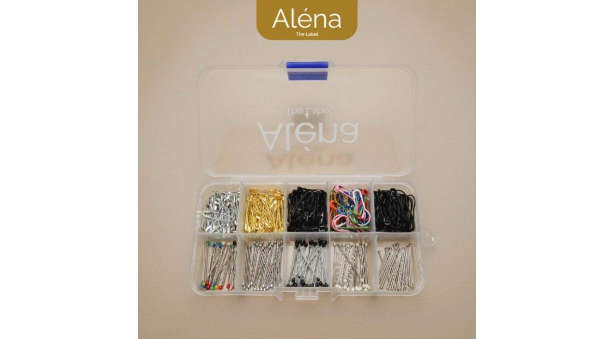 Alena - Paket Lengkap Pentul Peniti 1 Set Anti Ribet 