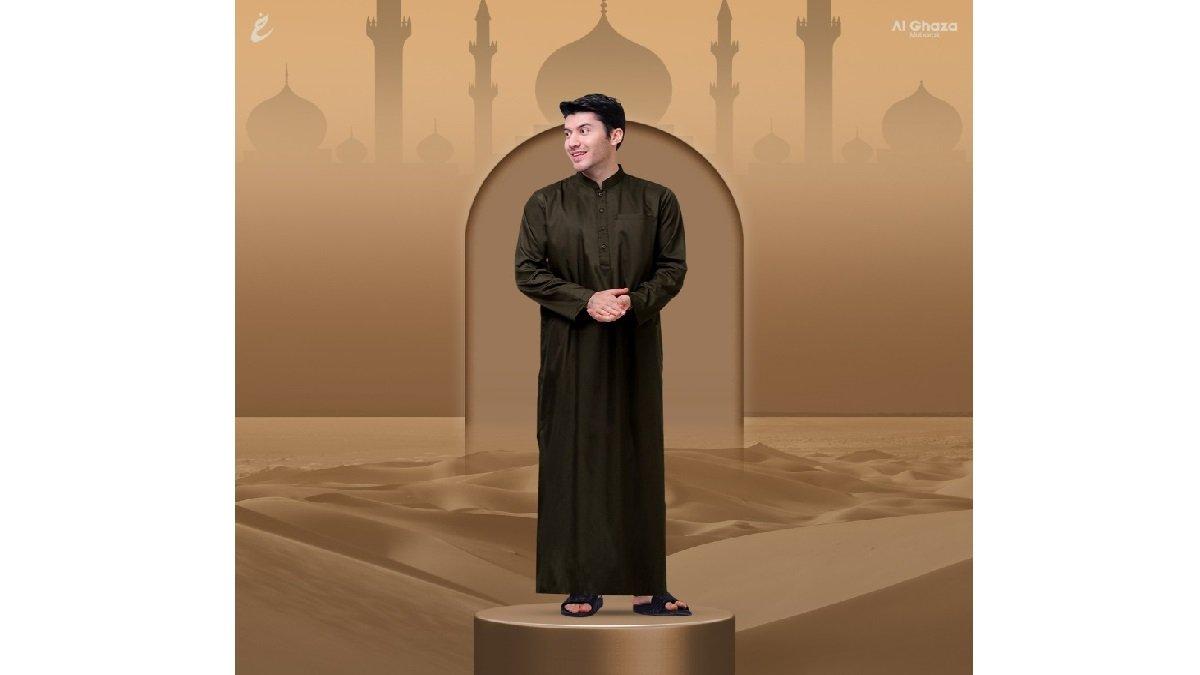 Alghaza Mubarak Gamis Dewasa Pria Lengan Panjang - Jubah Ahmad