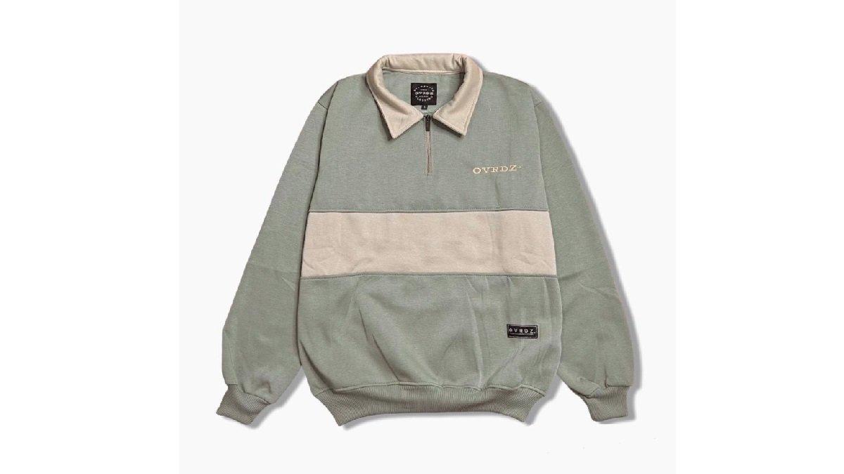Alterous Sweater Crewneck Jaket Rugby Bordir Pria Wanita High Quality