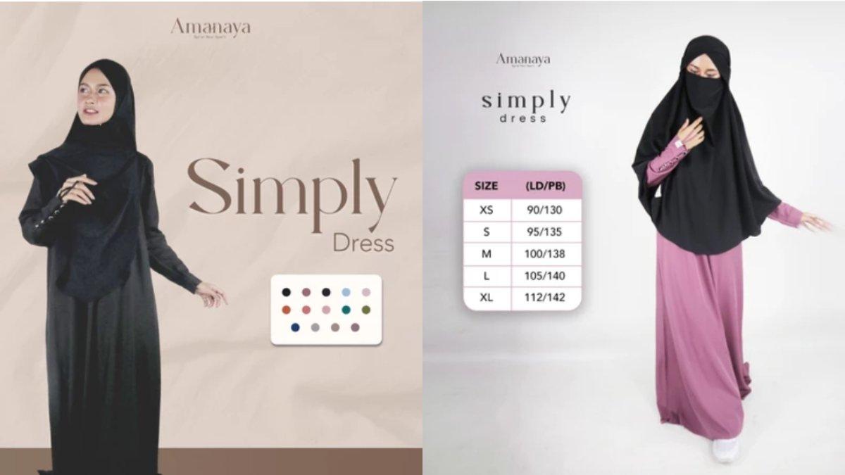 Amanaya Abaya Simple