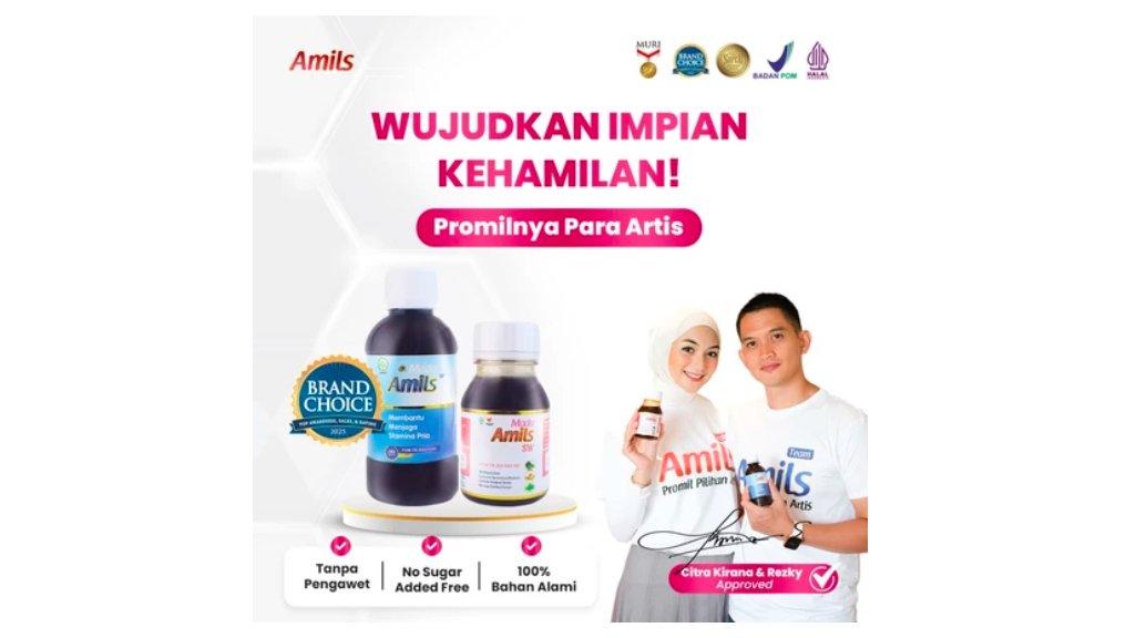 Amils Madu Penambah Stamina dan Meningkatkan Kesuburan Pada Pria Supleman Promil Suami dan Istri