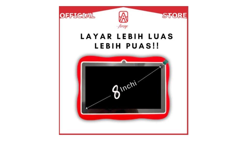 Amiyo - Tablet Anak A15Pro Quad-Core 8 Inch