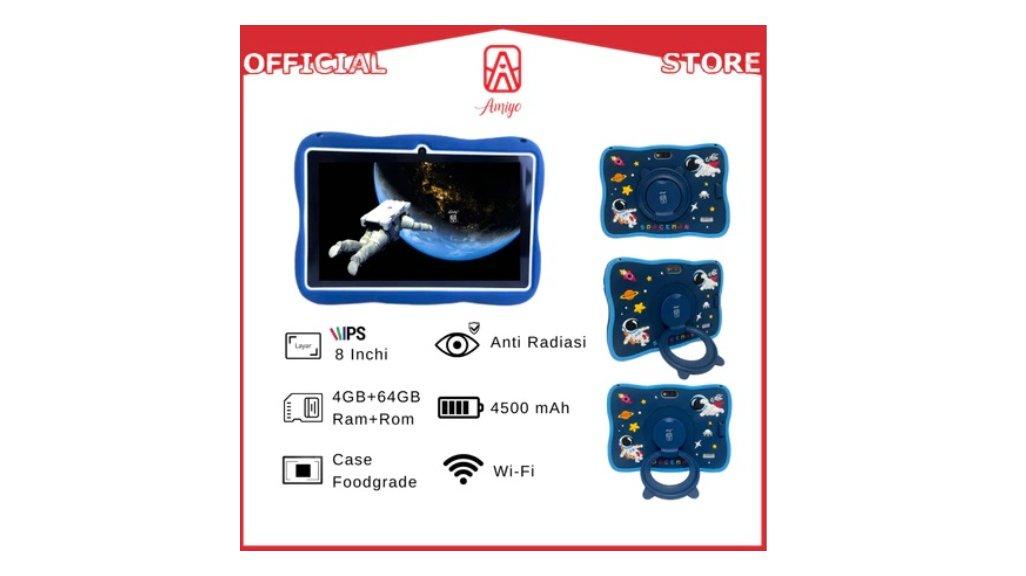 Amiyo - Tablet Anak A15Pro Quad-Core 8 Inch