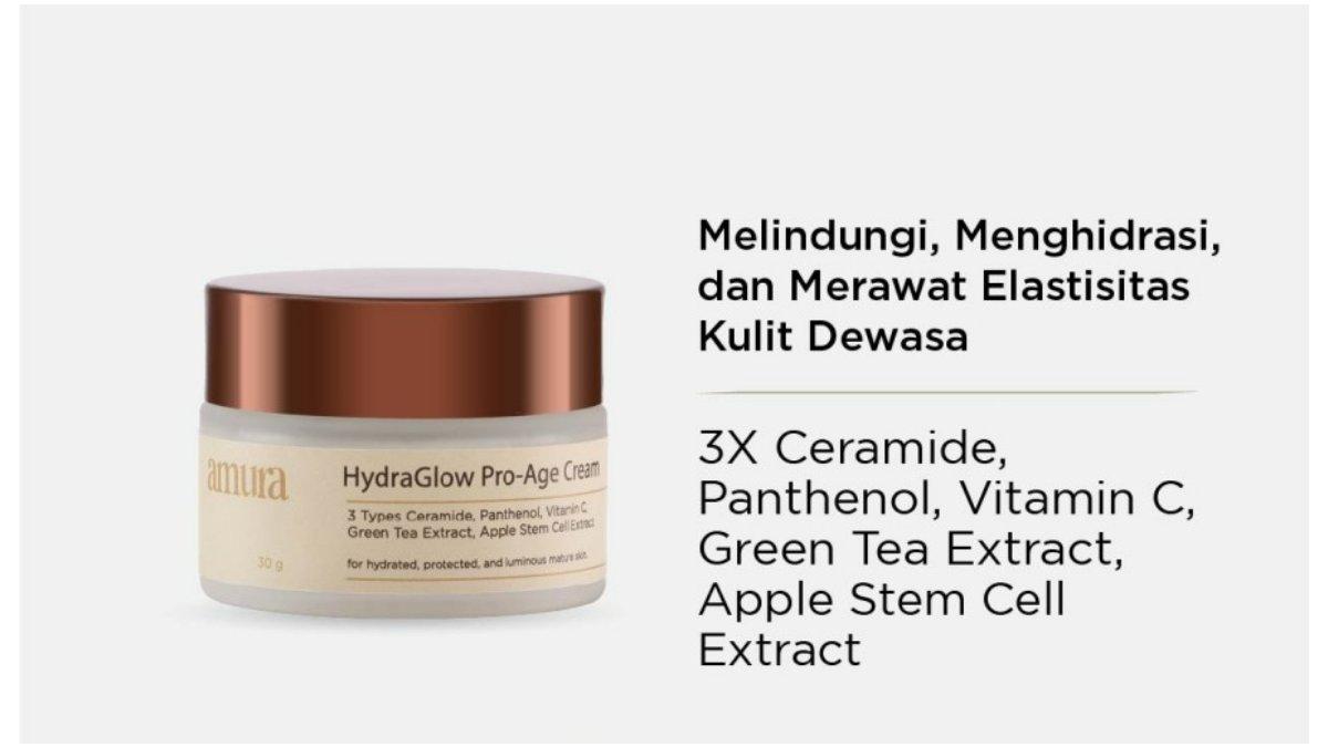 Amura HydraGlow Pro-Age Day Cream 3X Ceramide