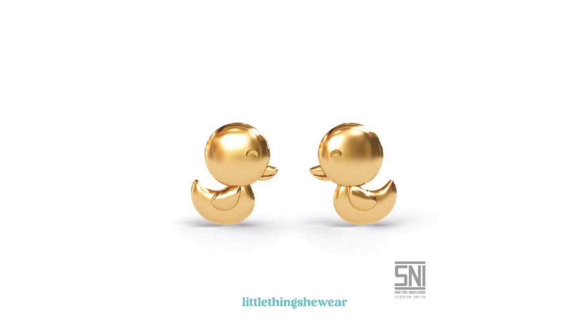 Anting Bayi NB Quackie Duck Bebek Ori