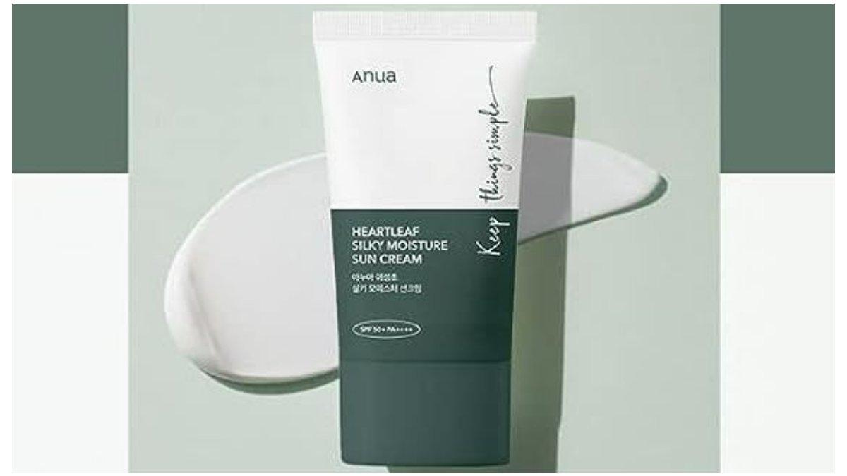 Anua Heartleaf Silky Moisture Sun Cream