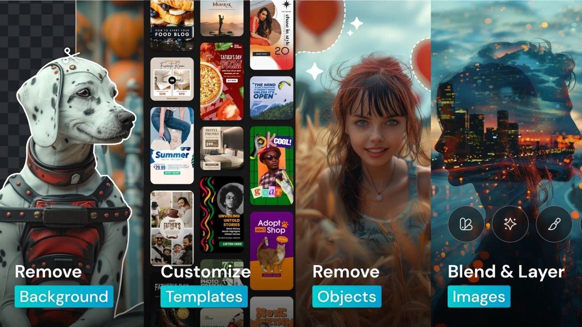 Fitur-fitur yang ditawarkan Pixlr