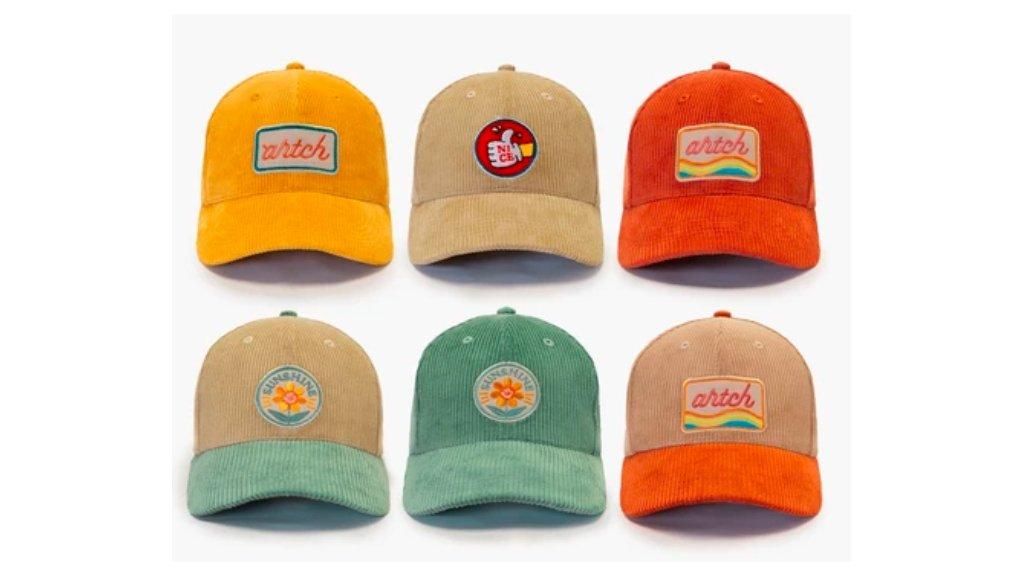 Artch - Cordy All Varian - Topi Corduroy Baseball Cap Hat