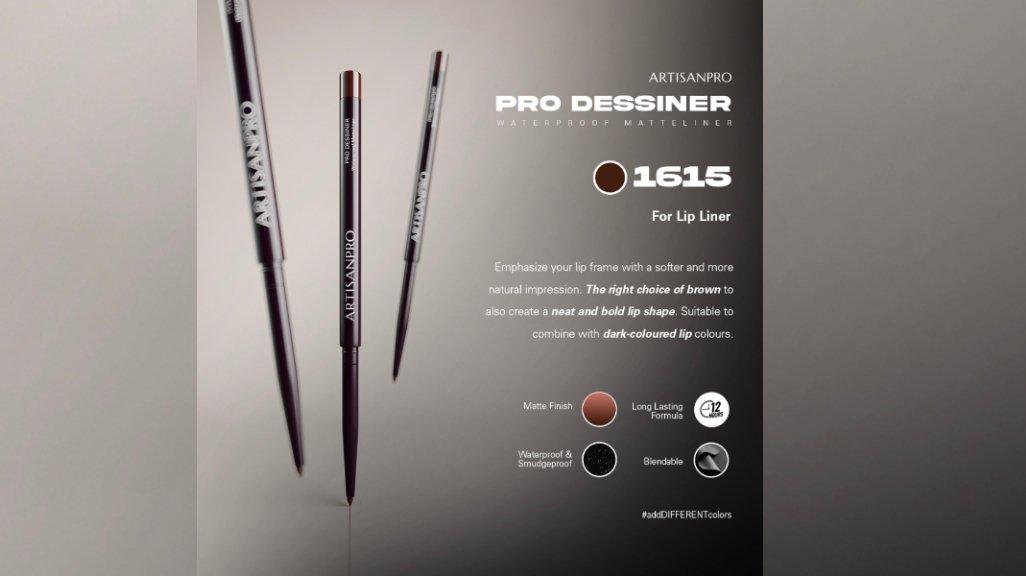 Artisan Pro Dessiner Waterproof Matteliner Lip Liner