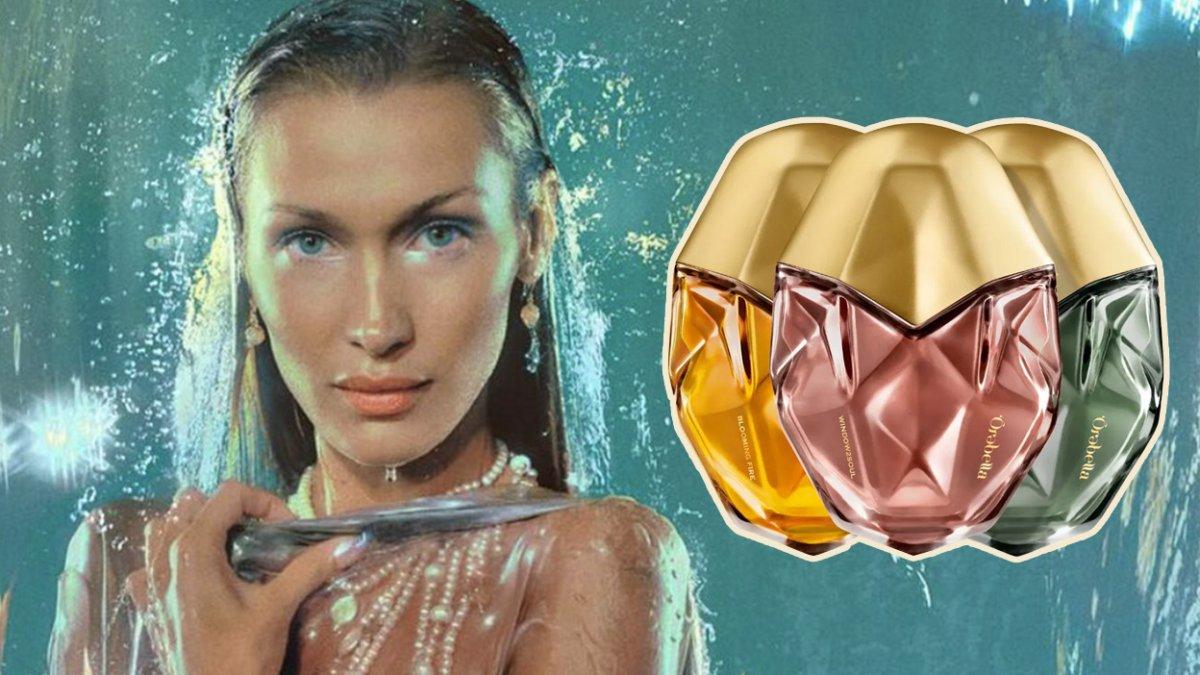 Aura elegan Bella Hadid terpancar lewat setiap tetes Orebella.