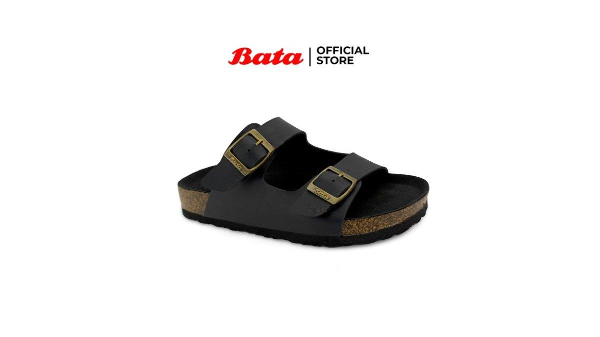 BATA Produksi Lokal Sendal Wanita ATHENA Black