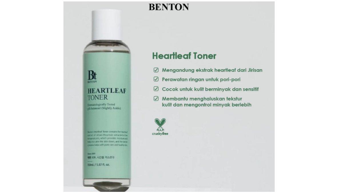 BENTON Heartleaf Toner 