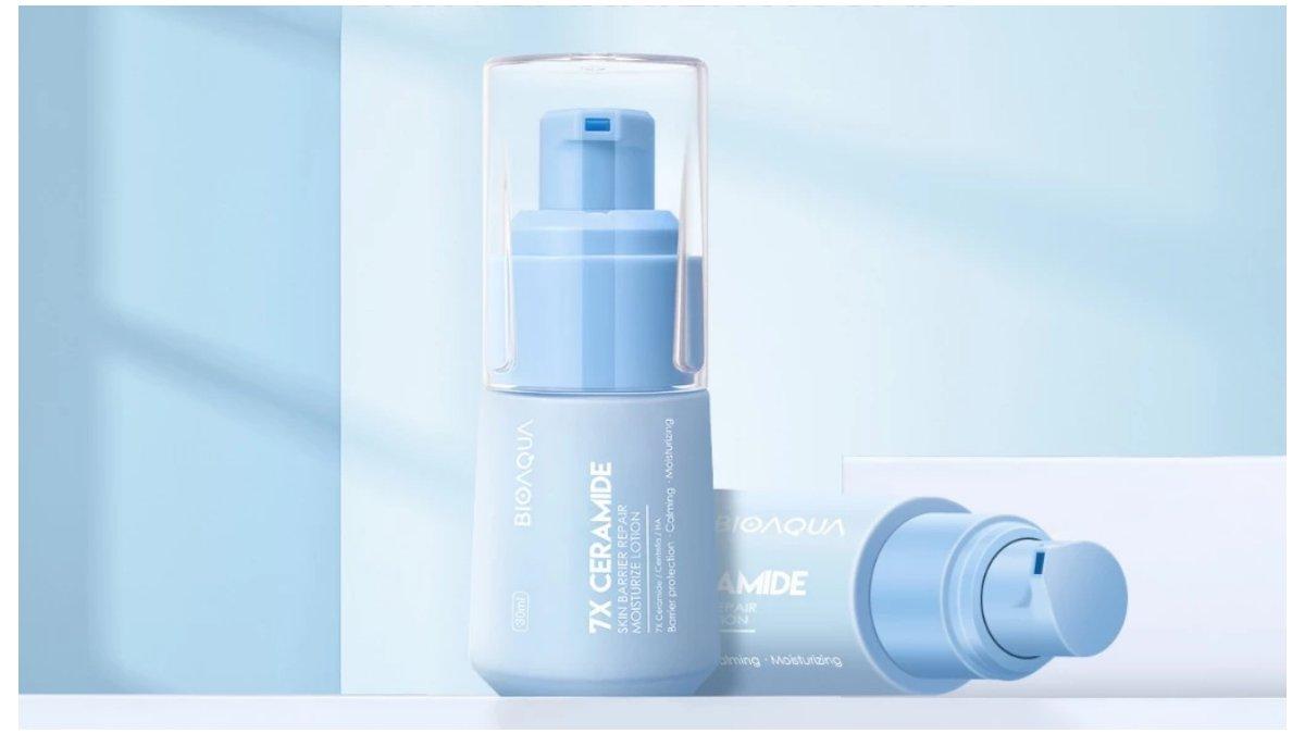 BIOAQUA 7X Ceramide Skin Barrier Repair Serum Moisturizer Emulsion