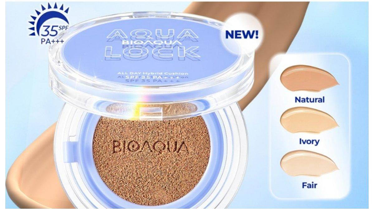 BIOAQUA AquaLock ALL DAY Hybrid Cushion SPF35 PA+++ 