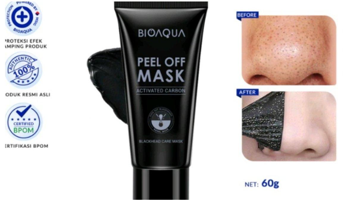 BIOAQUA Bamboo Charcoal Blackhead Remover Peel Off Mask
