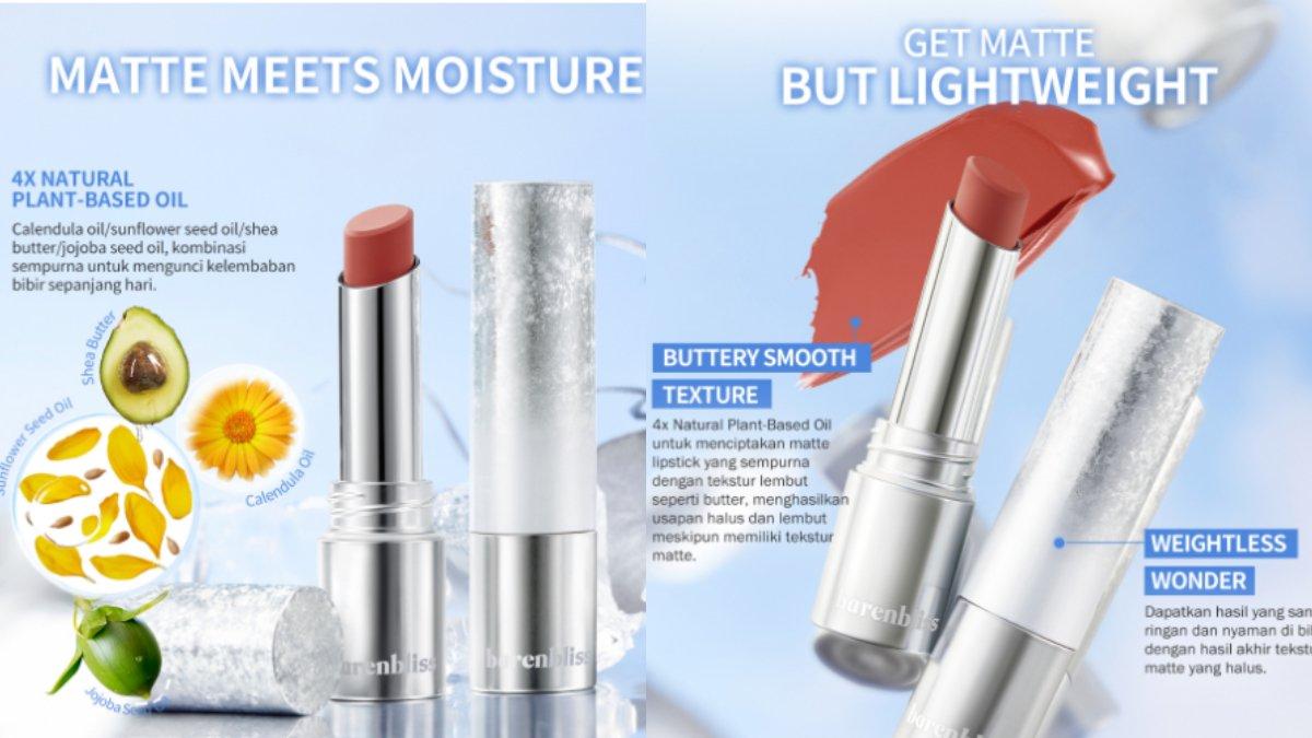 BNB barenbliss No Gravity Transferproof Matte Lipstick