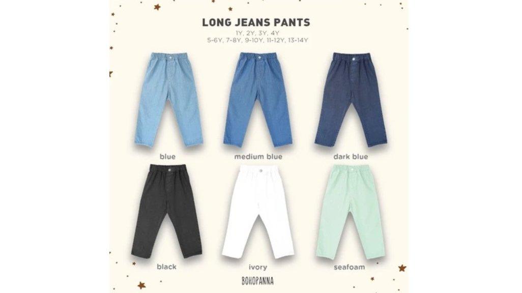BOHOPANNA - LONG JEANS PANT - Celana Panjang - Jeans Anak - Celana Jeans