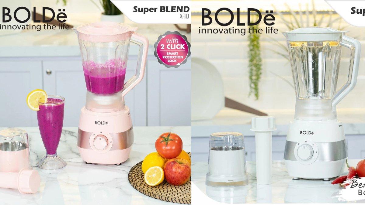 BOLDe Super Blend X-10 hadir dengan 2 pilihan warna.