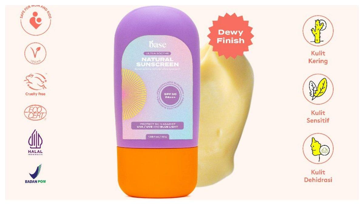 Base Ultra Soothe Natural Sunscreen SPF 50 PA+++